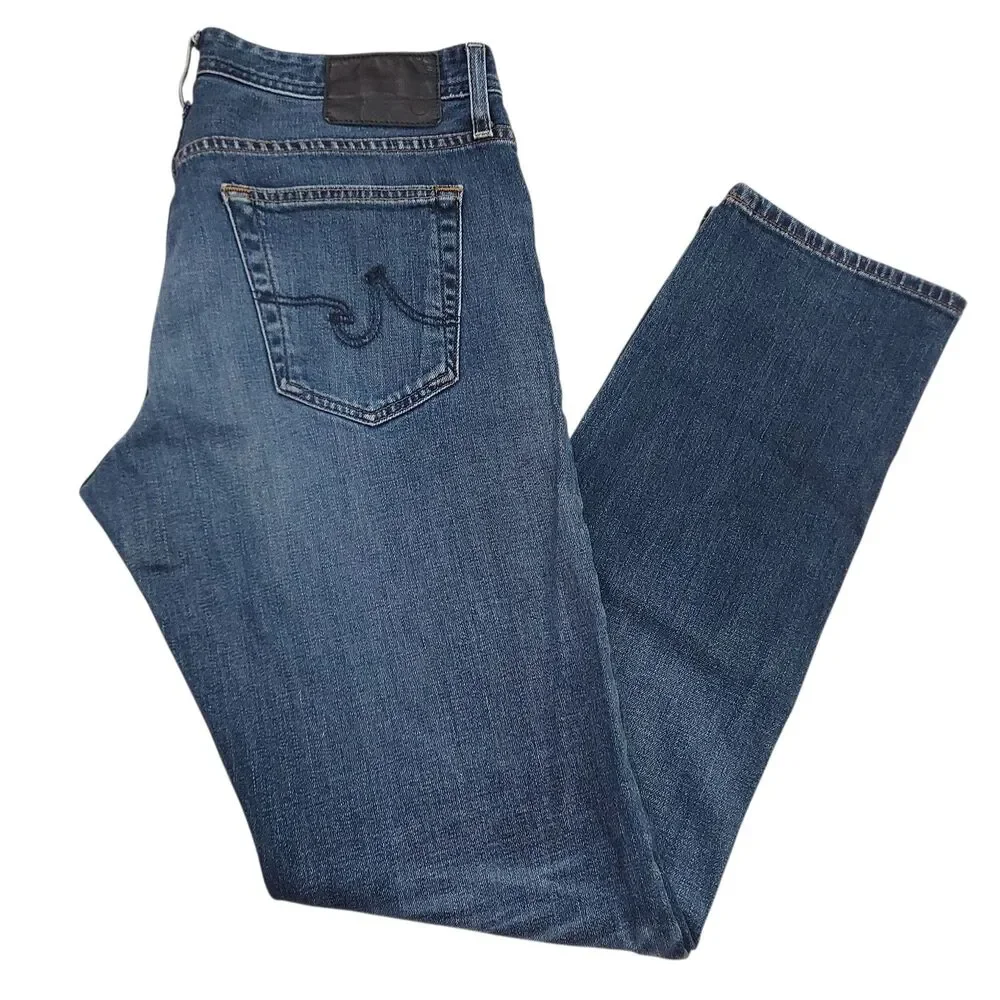 Adriano Goldchmied Jeans Mens 32x31 Blue The Graduate Tailored Fit Stretch Denim